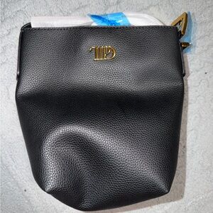Taylor Swift Black Crossbody Bag with Gold Hardware